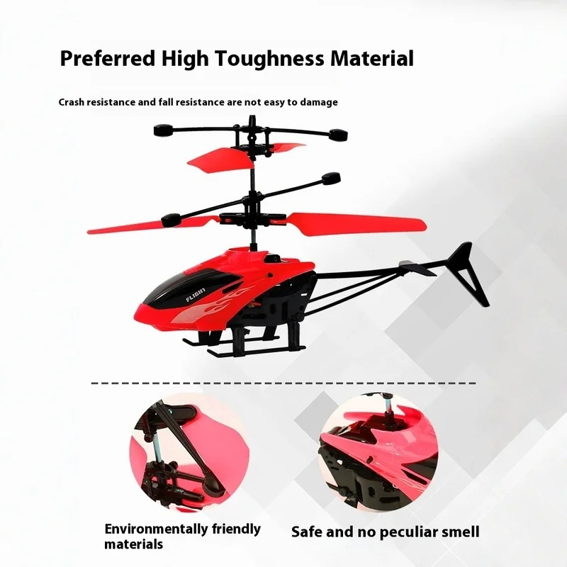 New Drop resistant Intelligent Induction Aircraft Children's Suspension Electric Remote Control Charging Helicopter