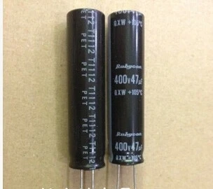 10pcs/30pcs 400V47UF Japan Rubycon LED liquid crystal capacitor 40 47/400 10 * free shipping