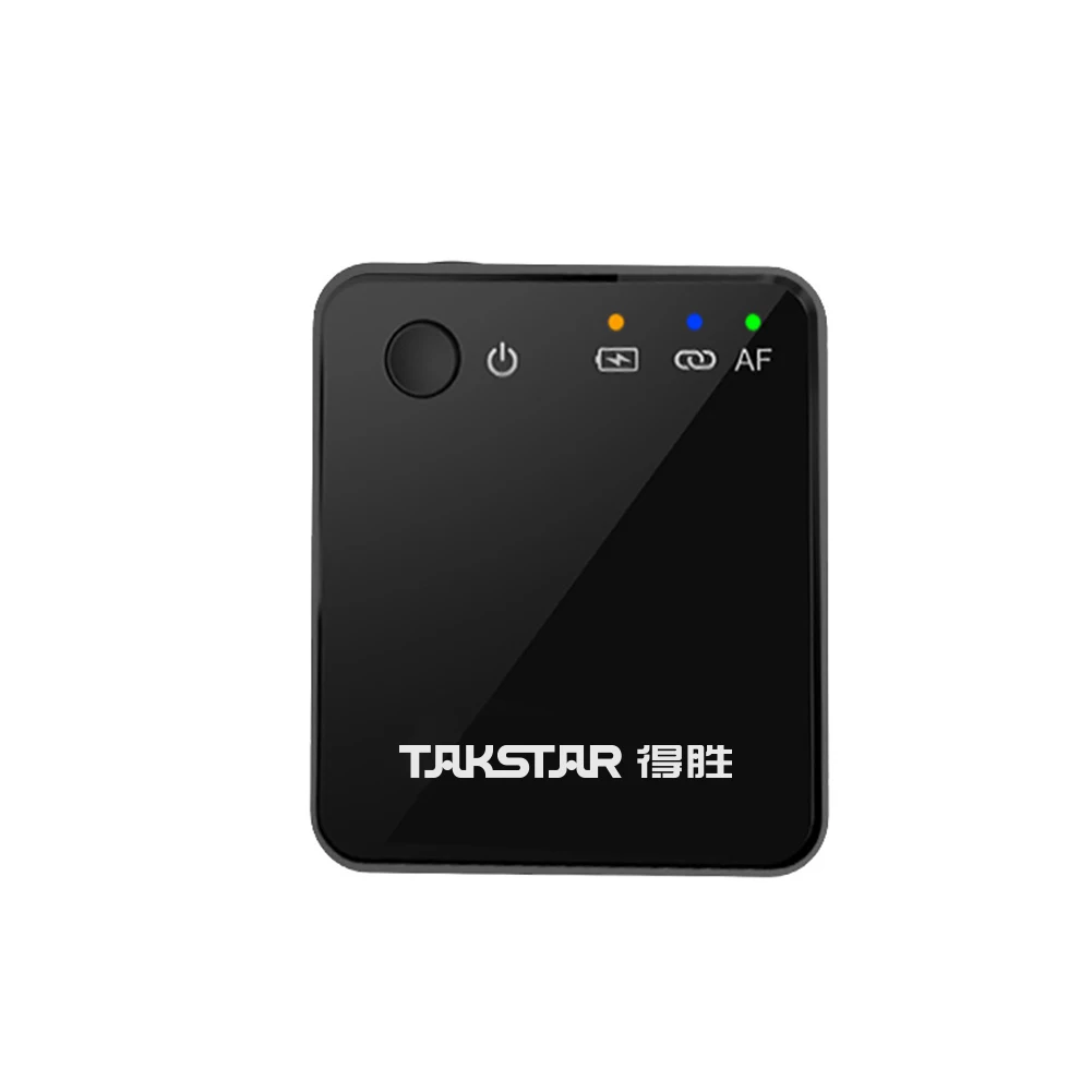 TAKSTAR V1 Wireless Lavalier Microphone Portable Video Recording Mic for iPhone Android Phone Live Streaming Vlog Youtube