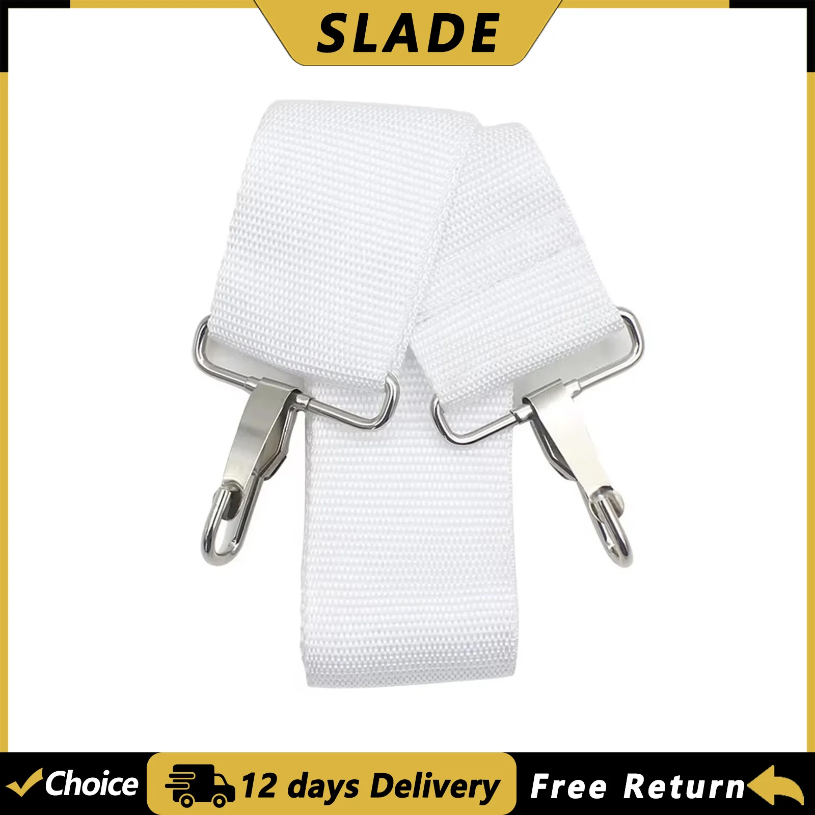 SLADE Snare Drum Strap Adjustable Nylon Oxford Marching Drum Shoulder Belt High Quality Percussion Instrument Parts Accessories