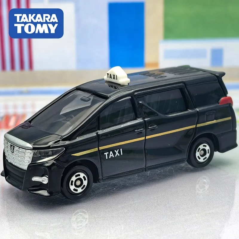 TAKARA TOMY TOMICA รถ Diecast เบอร์ 54 - Toyota ALPHARD TAXI ของเล่นโลหะผสมมอเตอร์รถโลหะ Diecast สําหรับเด็ก