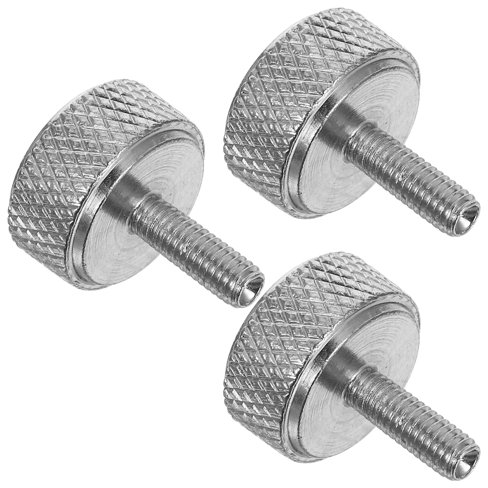 3Pcs Caliper Locking Screws M3x7mm Round Flat Head Knurled Thumb Knob Bolts Metal Caliper Parts Kit Knurled Thumb Knob Bolts