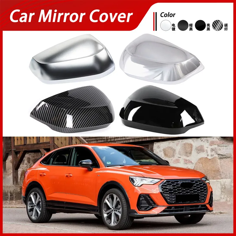 Suitable for 19-24 models of Audi Q3 Sportback F3 Q2L, reverse mirror cover, rearview mirror housing, reflector