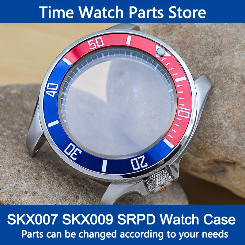 

42mm NH35 SKX007 Watch Case Fit For NH34 NH35 NH36 4R35 7S26 Automatic Movement SKX007 SKX009 SRPD NH35 Case Spare Parts