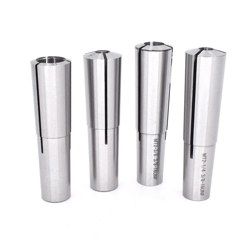 Fresadora de aperto de ferramentas Peças, Cone Morse Tapper, pinças de mola, fresadora, MT2, MT3, MT4, M10, M12, M16, 3/8, 16UNF, 1/4, 1/8, 1/2