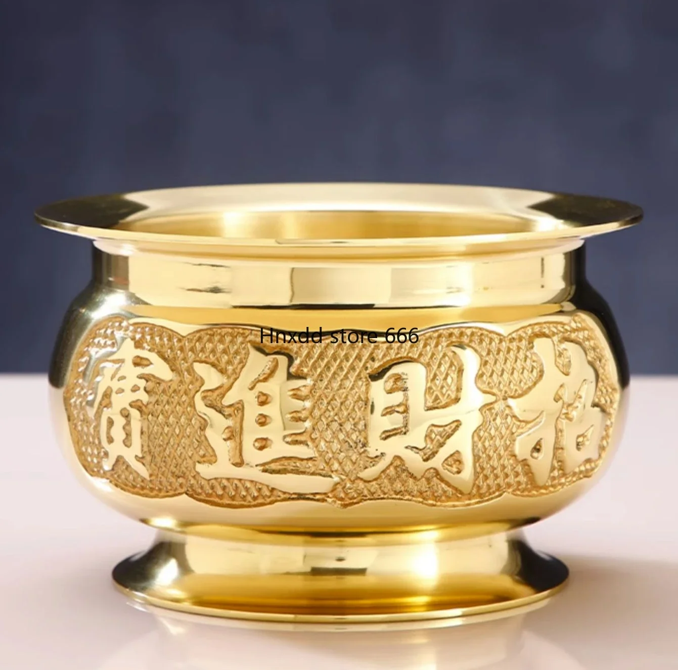 New Chinese-style copper for Buddha, burning incense, God of Wealth incense burner for household use