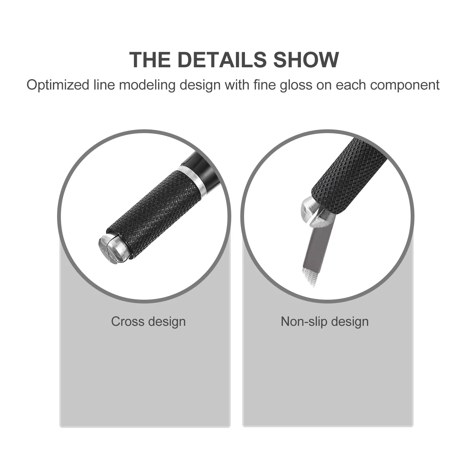 

Manual Embroidered Pen Semi Microblade Eyebrow Pen Lip Liner Eyeliner Tattoo Supply Eyebrow Pencil