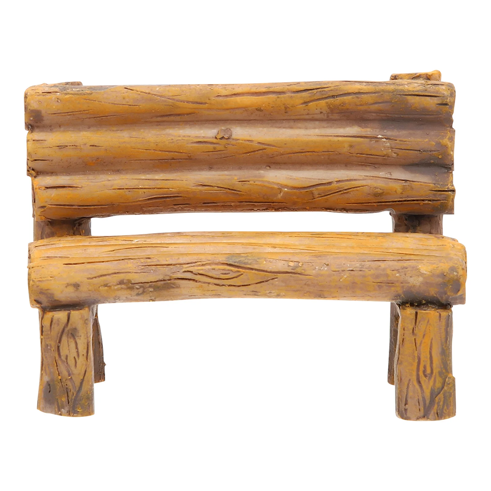 1pcs Miniature Chair With Backrest For Micro Garden Decor Mini Chair Phone Stand Fairy Village Accessories Christmas Miniatures