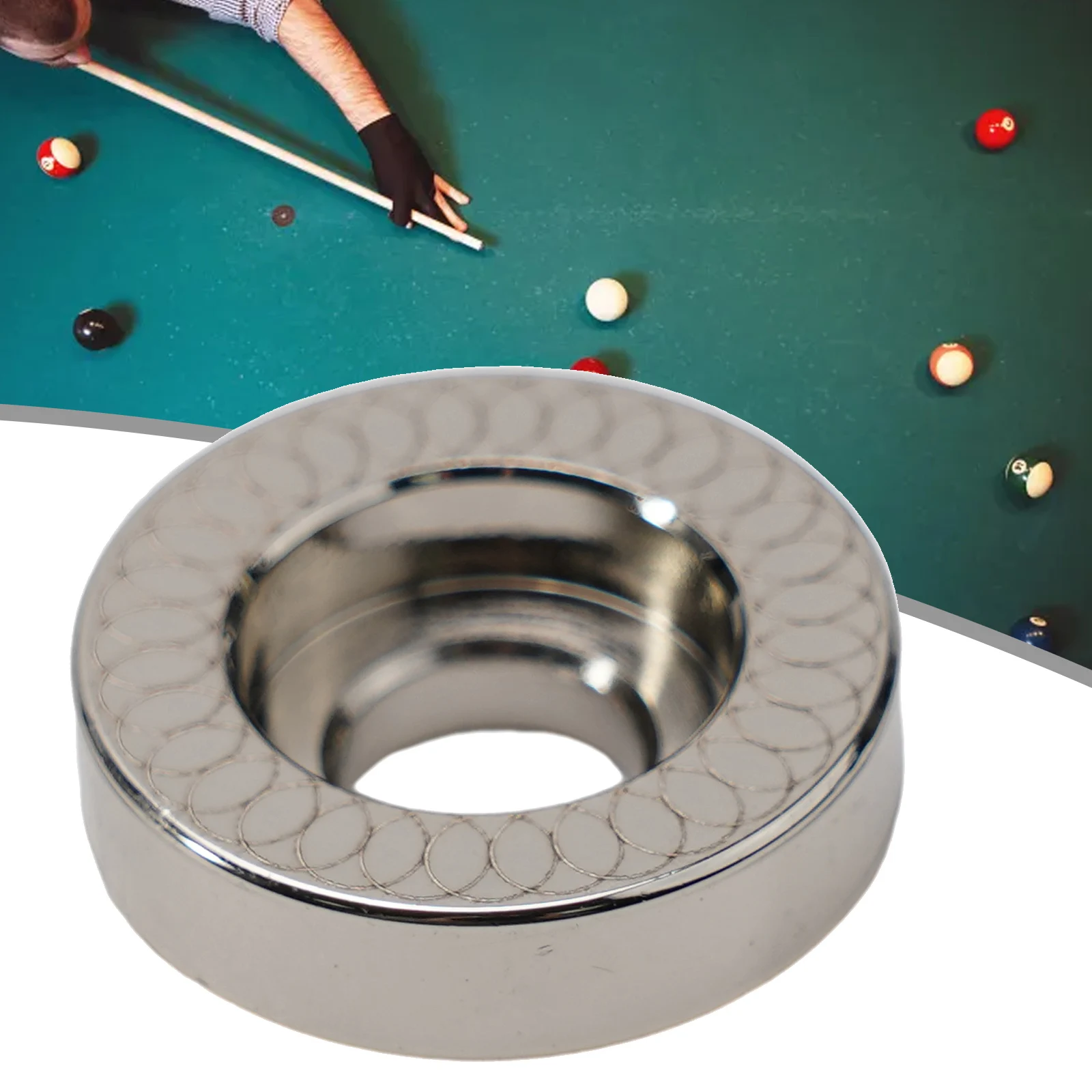 Billiards Precision Tools Enhance Gameplay Using Adjustable Stainless Steel Ring Weights (Eight To Thirteen Grams)