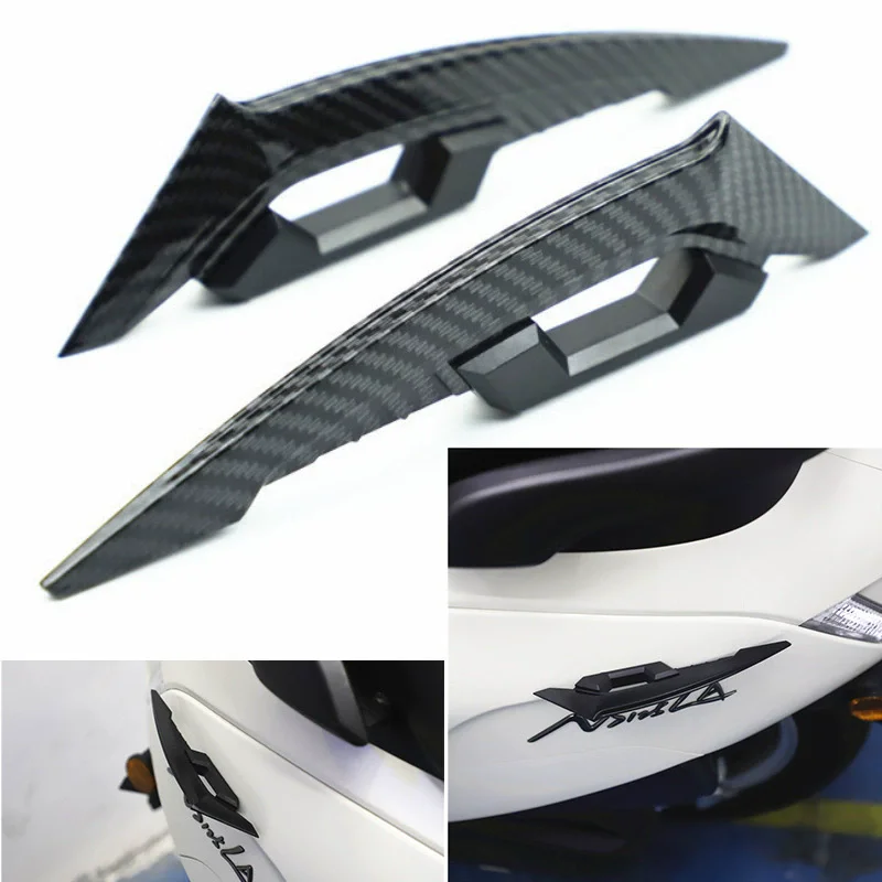 

Universal Accessories Motorcycle Scooter Moto Decorative Body Sticker Claw-Shaped Fixed Wind Wing Anti-Collision Protection Pad