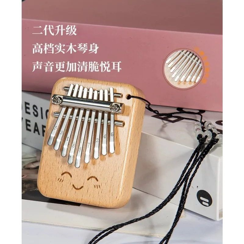9 Keys Kalimba Thumb Piano Portable Beginner Hand Piano Creative Stress Relief Musical Instrument