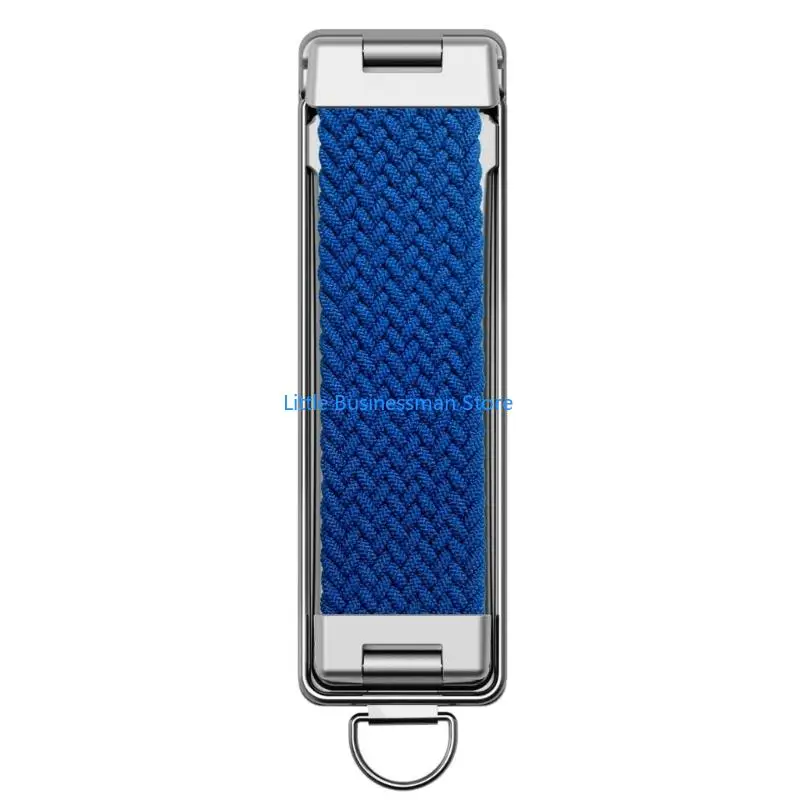 Handyhalter mit selbstklebender Rückseite, verstellbarem Ständer und atmungsaktivem Nylon-Handgelenkband für Smartphones M76A – Detail 7