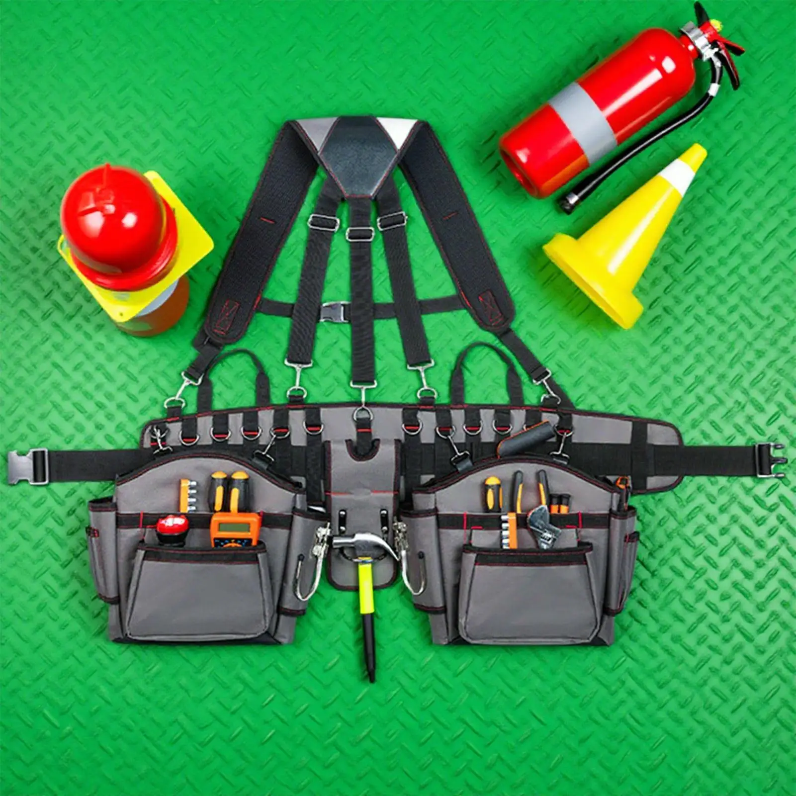 Gardening Tool Bag Electrician Tool Bag Strap Belt Combined Tool Bag Multi-Functional Equipment Universal for All Sizes