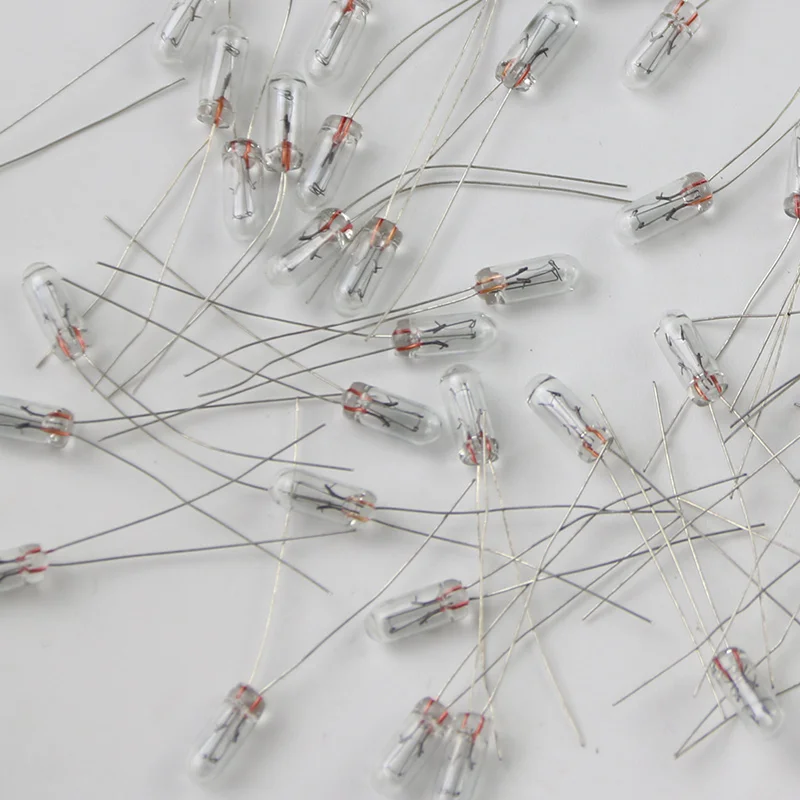 미니 밀 쌀 전구 스위치 단추 전구 표시기 전구 텅스텐 램프, 5mm, 4mm, 3mm, 3mm, 6V, 9V, 12V, 24V, 50 개