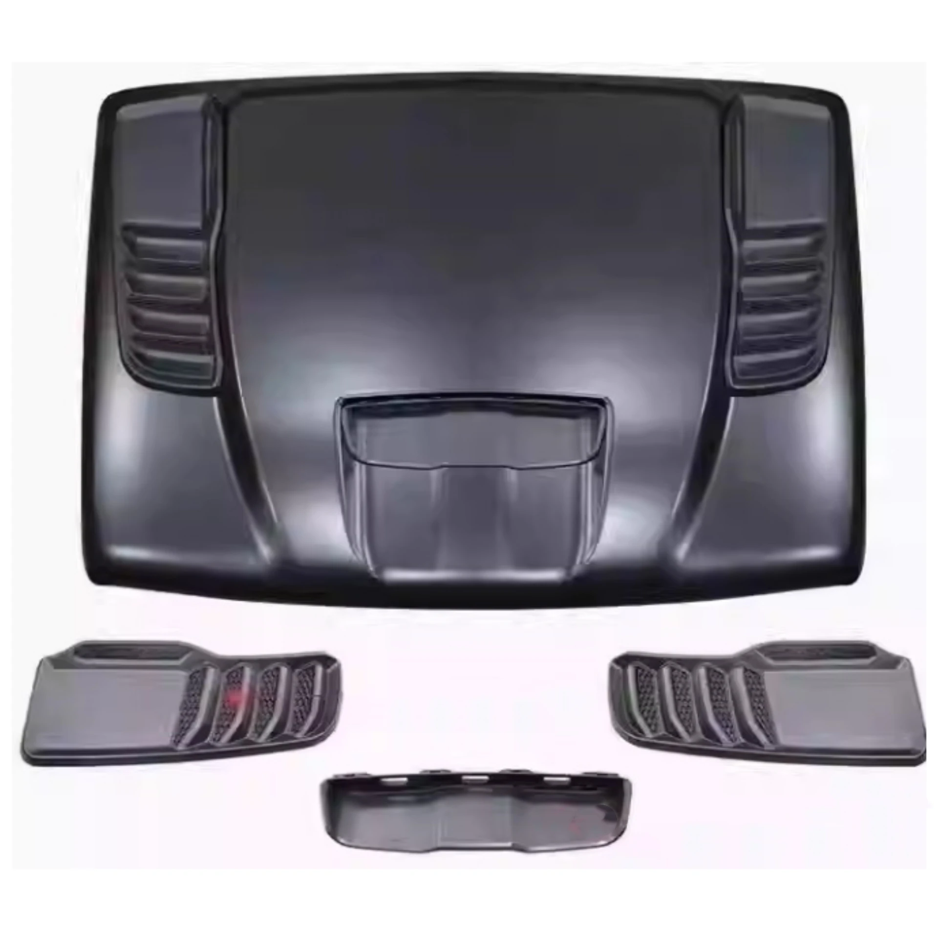 Body Kit Unpainted Engine Cover for Tank 300 Bonnet with Light Hood Car Accessories