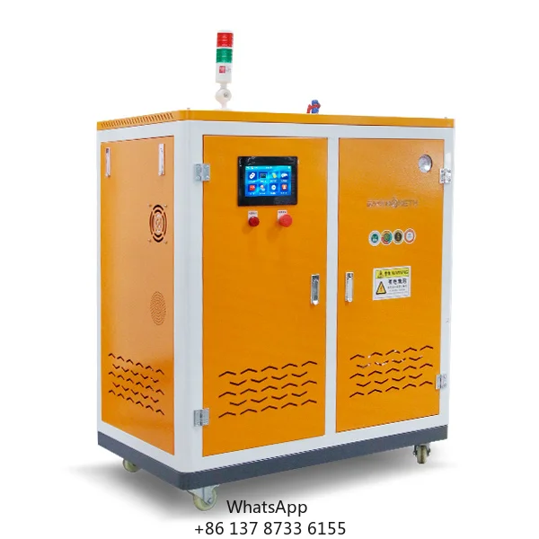 CE ISO9001 48KW Industrial Vertical Water Tube Electric Steam Generator Boiler For House Heating