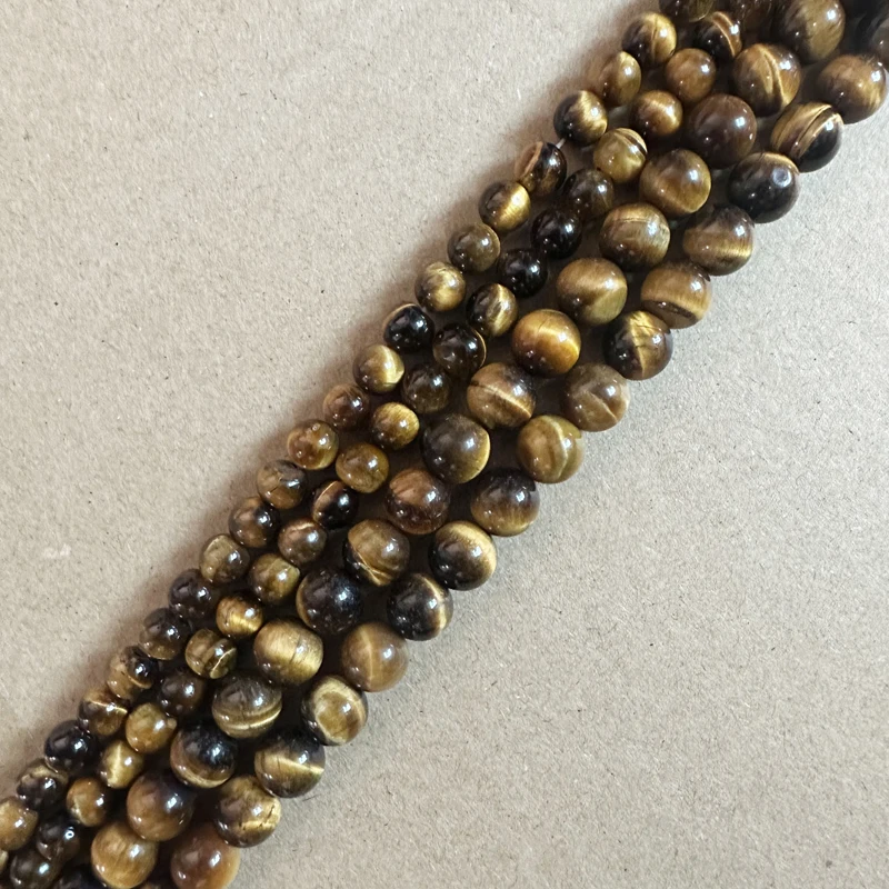 20 Colors A Grade AB Grade Natural Tiger Eye Stone Jewelry Making DIY