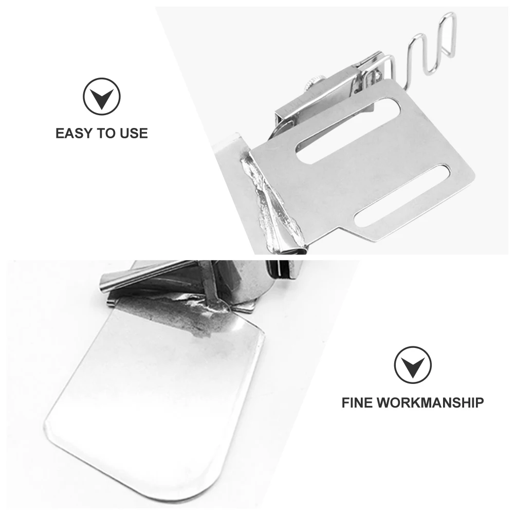 

Portable Bias Binding Tool Sewing Machine Accessory Stainless Steel Fabric Folding Long Lasting Practical Quality Seam Tape