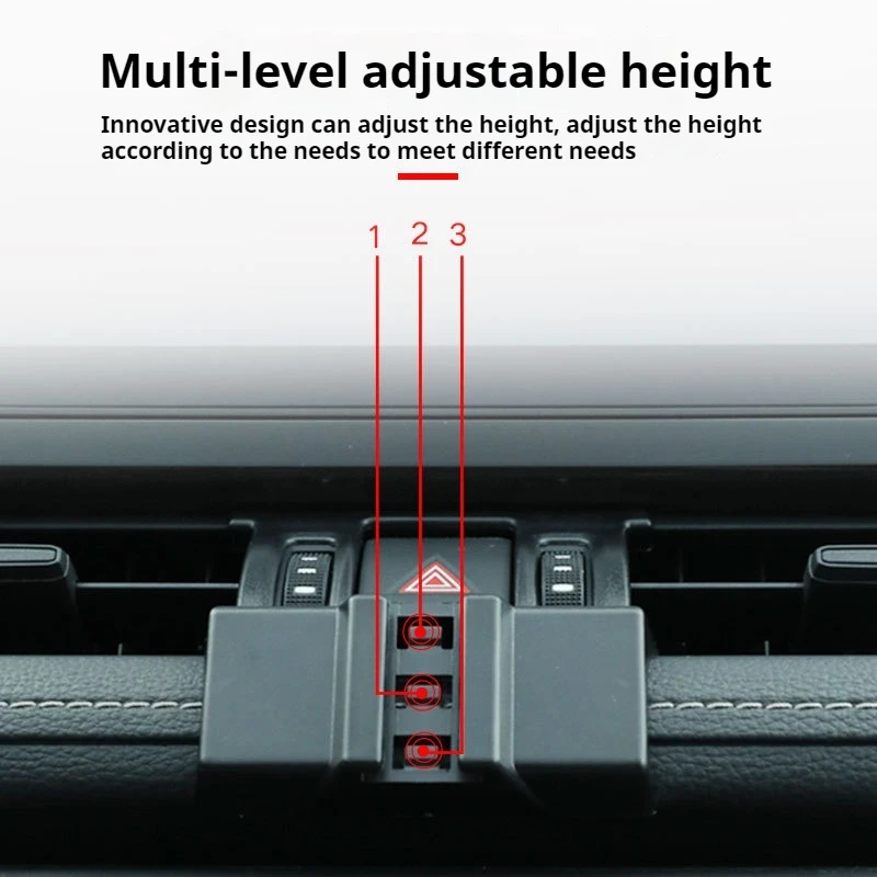 Made to measure For Skoda Octavia 2007-2014 Phone Holder Car Magnetic Mount Smart Sensing Wireless Charging One-Touch Release Qi - view 4