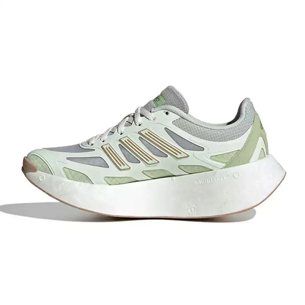 adidas Adizero Aruku Classic Comfort Running Shoes for Women in Green JR6993