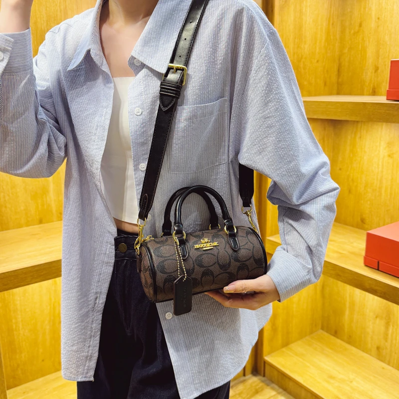 

Лето 2026, модная женская сумка Boston из искусственной кожи на молнии, сумка через плечо, просторная сумка для ежедневных поездок