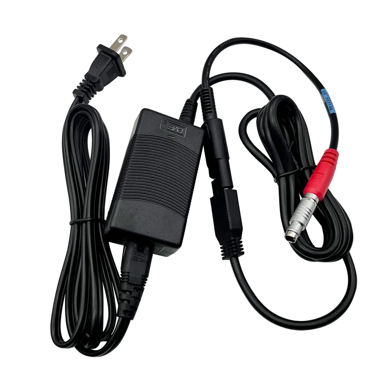 A00302 Power Cable 5 Pin + Hiper Power Adapter Fast Charger DC 12V For Top GB500 1000 GR3 GR5 GPS HiPer Lite Surveying RTK