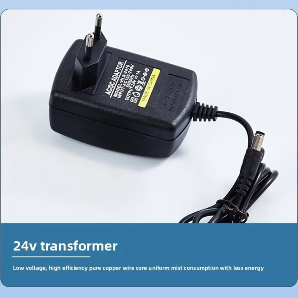 Colorful Light Landscape Mist Maker Ultrasonic Atomizing Head 24v Transformer Ultrasonic Fogger Indoor Landscaping Pond Decor