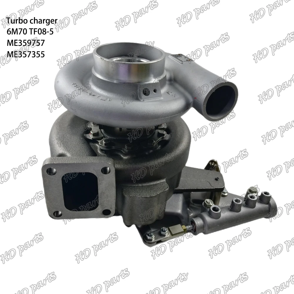 

6M70 TF08-5 Turbo Charger ME359757 ME357355 Suitable For Mitsubishi Engine Parts