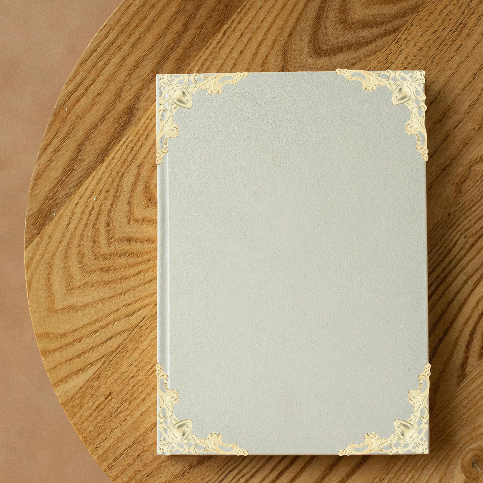 

12pcs Decorative Iron Book Corners Album Protector Covers Furniture Edge Guard Vintage Scrapbooking Photo Mount