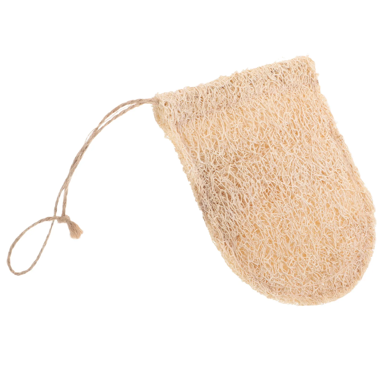 Natural Loofah Exfoliating Sponge for Shower Body Scrubber Towel Firm Texture Enhances Smoothness Circulation Boost Back