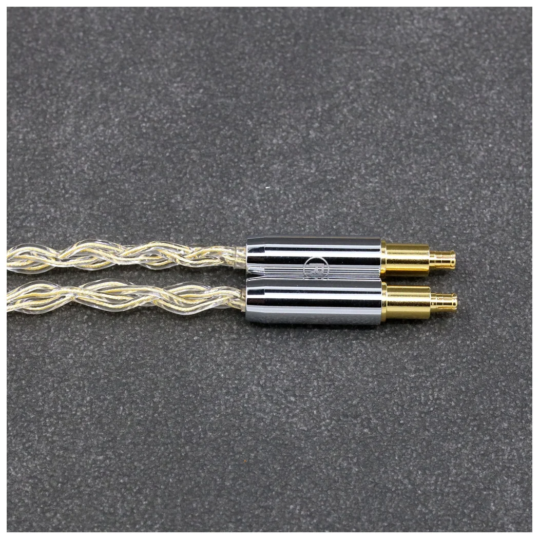 Cable de auriculares Hifi A2DC chapado en oro de 24k de plata pura de 8 núcleos 7n para Audio Technica ATH-770H ATH-MSR7b ATH-ADX5000 990H LN008416