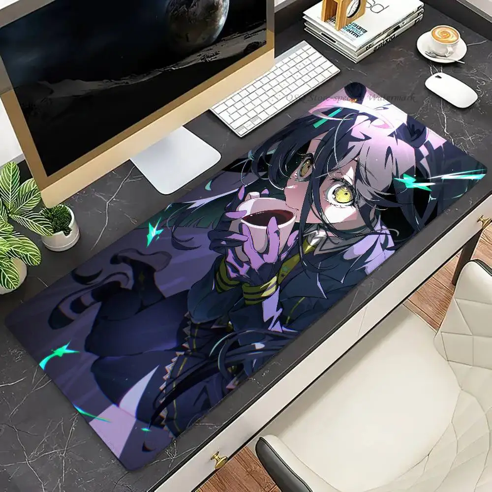 Manhattan Cafe Uma M-musume Anime Mousepad Non-slip Suitable For Office Computers Laptops E-sports Game Desk Mats XXL Keyboard