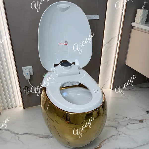 U European household integrated golden egg-shaped smart toilet fully automatic no water pressure limit household electric toilet