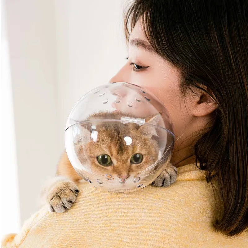 

Breathable Anti-Bite Anti-Licking Cat Accessories Protective Space Hood Grooming Mask Cat Muzzle Bath Grooming For Small Cat