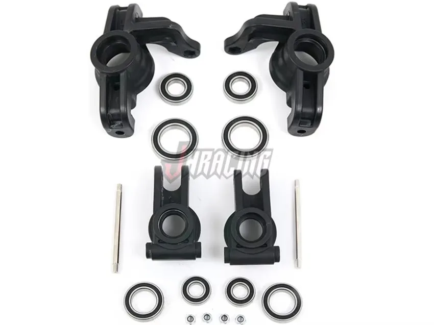 Front and rear wheel bearing base set for LOSI 5IVE-T KM X2 ROVAN LT