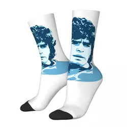 Funny Crazy Sock for Men Football God Hip Hop Vintage Diego Armando Maradona Argentina Happy Seamless Boys Crew compression Sock