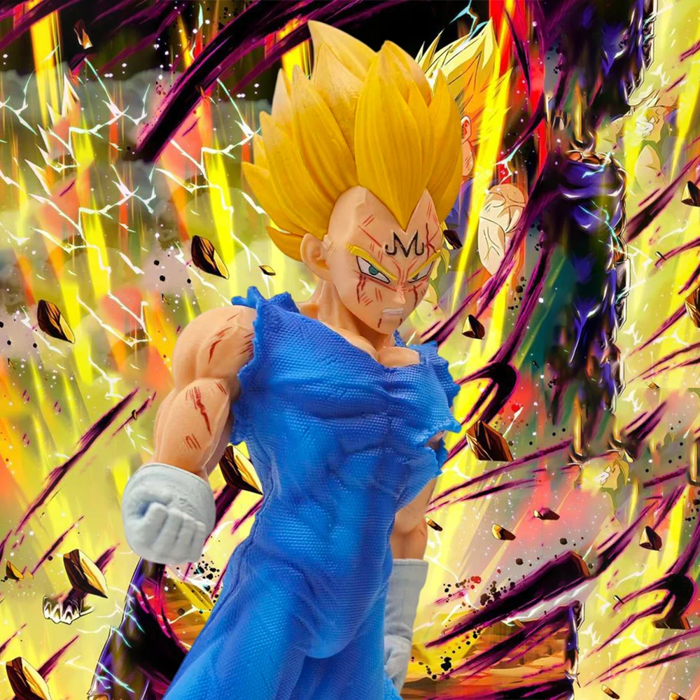 ฟิกเกอร์อนิเมะดราก้อนบอล เวเจต้า GK แอคชั่นฟิกเกอร์ รุ่นรับความเสียหายจากการต่อสู้ ทำจากพีวีซี ของสะสม ของตกแต่ง ของเล่น ของขวัญ