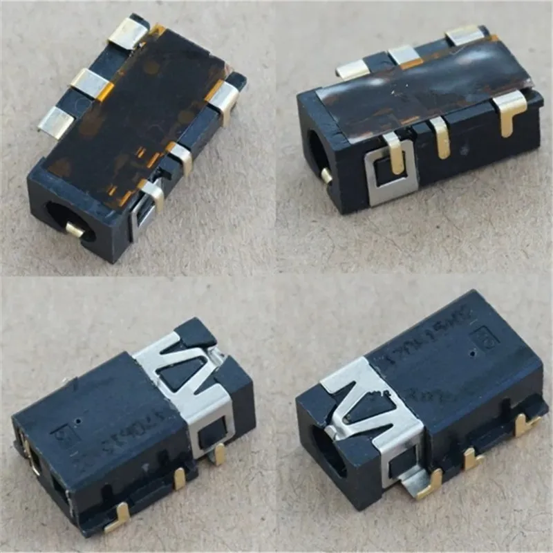 3.5mm Audio Jack Headphones Microphone Socket For Laptop Dell Latitude 3410 3510 3520 E3410 E3510 6Pin Connector Plug