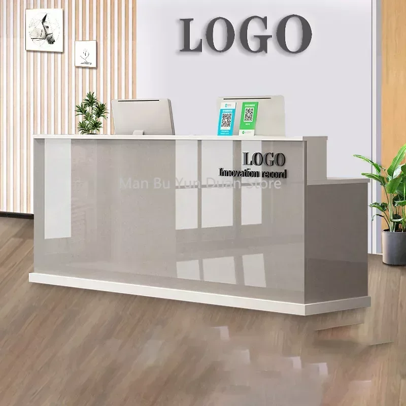 

Легкие роскошные касса, стойки регистрации, современный дешевый ресторан, белая эстетическая мебель Balcao Para Salao De Beleza