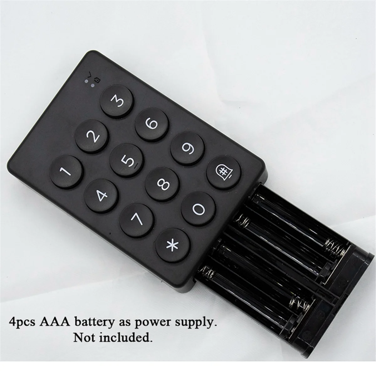O teclado digital sem fio OUVU-TTLOCK funciona com dispositivos inteligentes Bluetooth TTLOCK com bloqueio de impressão digital