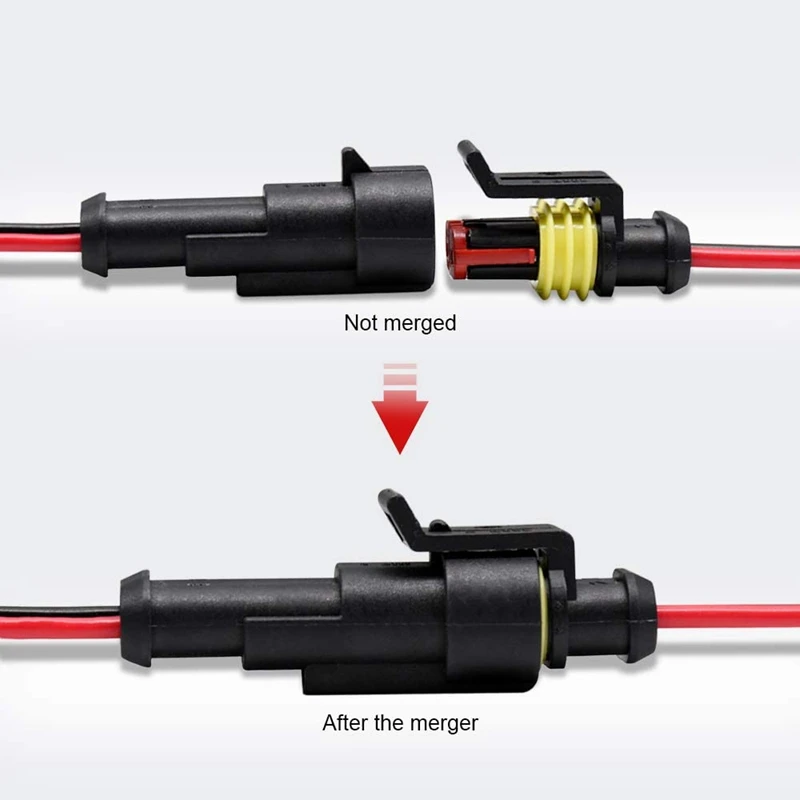 

Connector,Way 16 AWG Wire,Waterproof Wire 1.5Mm Series Terminal Connector,Suitable For Car Truck(6 Kit)