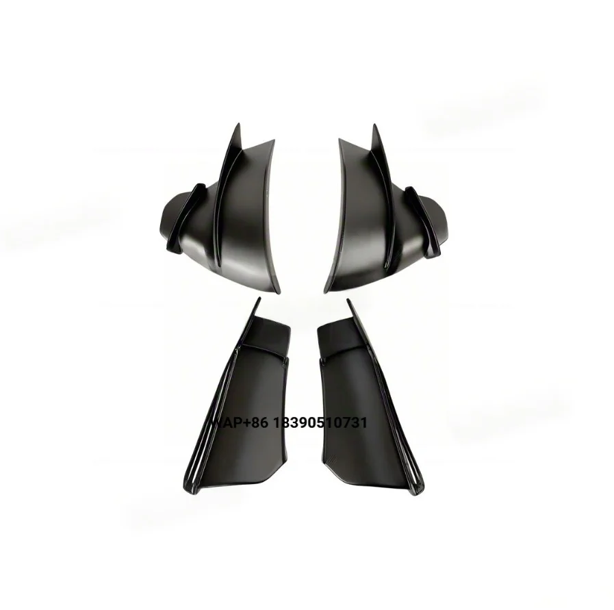 OEM 3K 100% Dry Carbon Fiber Motorcycle SPL Fixed Wing for  V4 V4S Carbon Fiber Fairing Kit Wholesale