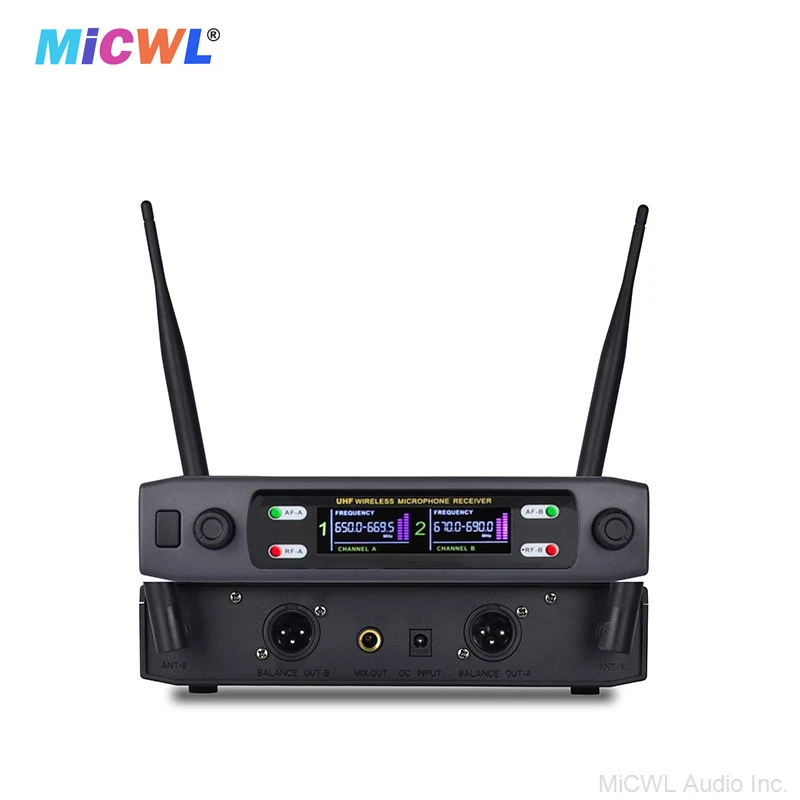 BLX28 고급 2 4 채널 VHF 무선 2 핸드 헬드 마이크 DJ 가라오케 무대 공연 노래 헤드셋 옷깃 시스템