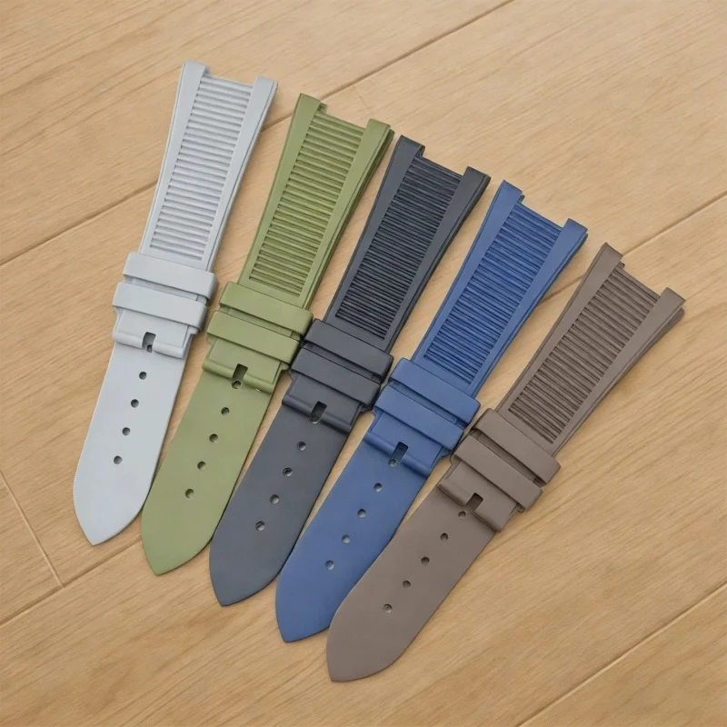 for Men5711/5712/5726/5980Notched strap Spot Goods PPatek Philippe Nautilus Silicone Watch Strap