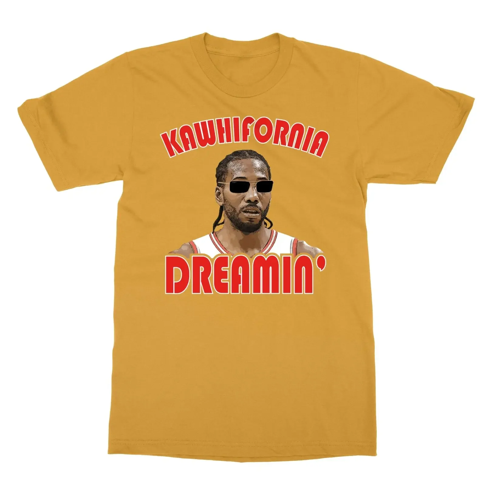 Kawhi Leonard California Dreaming Kawhifornia LA Basketball Men''s T-Shirt