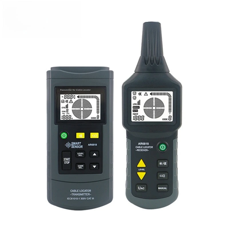 AR6818 cable detector, cable, ground cable, underground pipeline fault, power failure, short circuit, leakage point detector