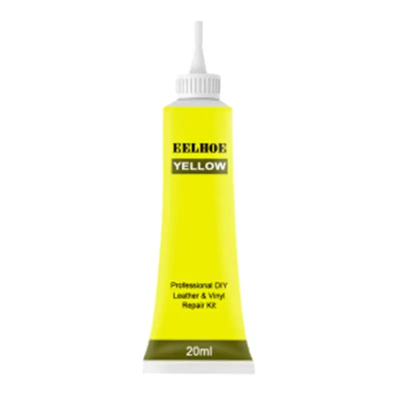 Gel de reparación de cuero avanzado, Gel de fijación de cuero, pasta de reparación de Color adicional, Gel de pintura de reparación de cuero PU para sofá, 20ml