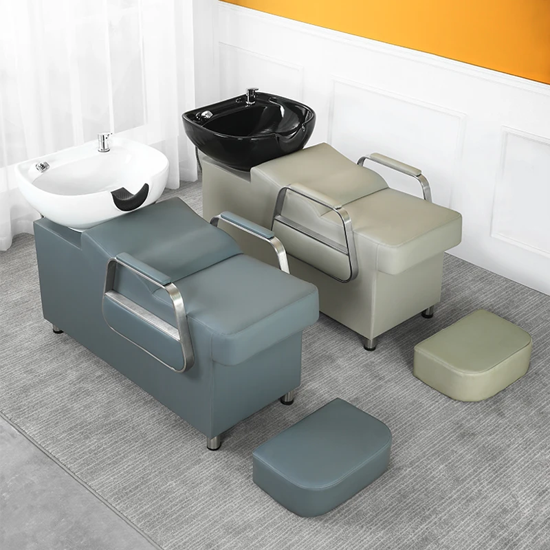 shampoo bed shampoo chairs Portable shampoo bowl with water tank no plumbing