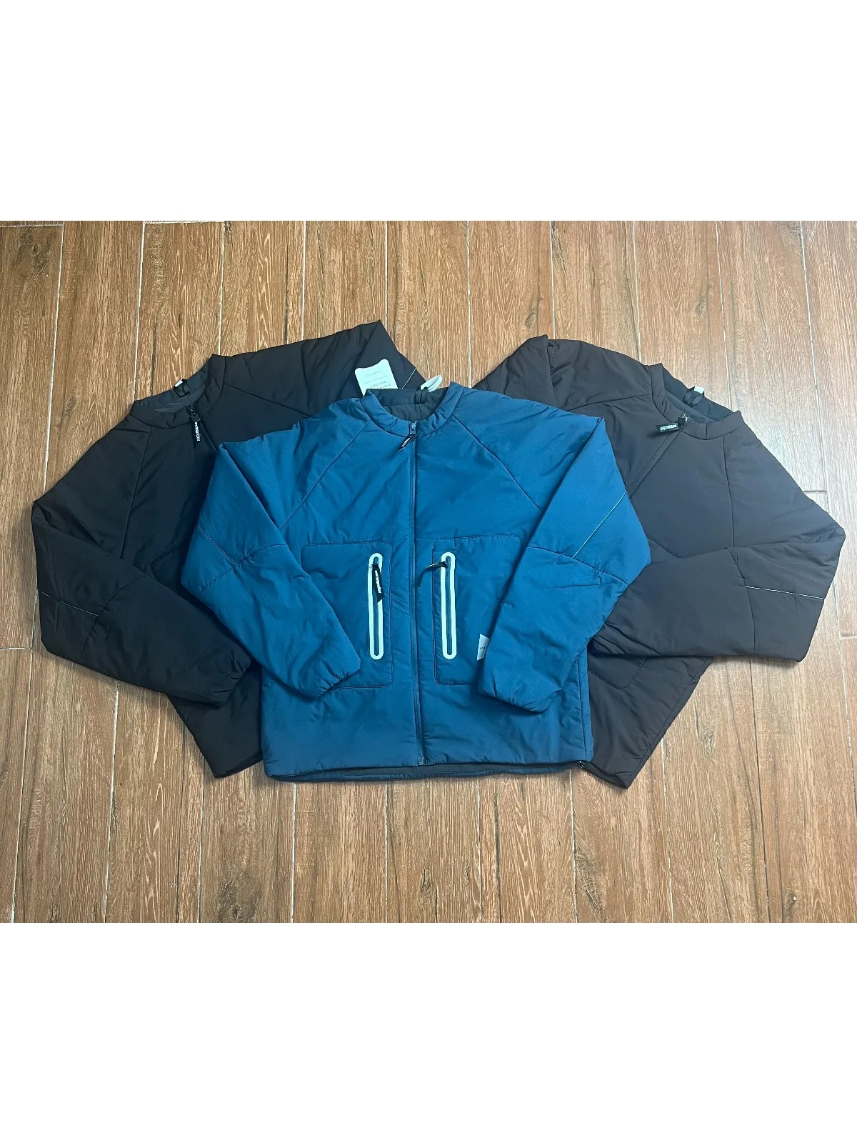 Japan Style AIir Collarless Jacket Outdoor Thermal Cotton Jacket for Men Thickened Coat