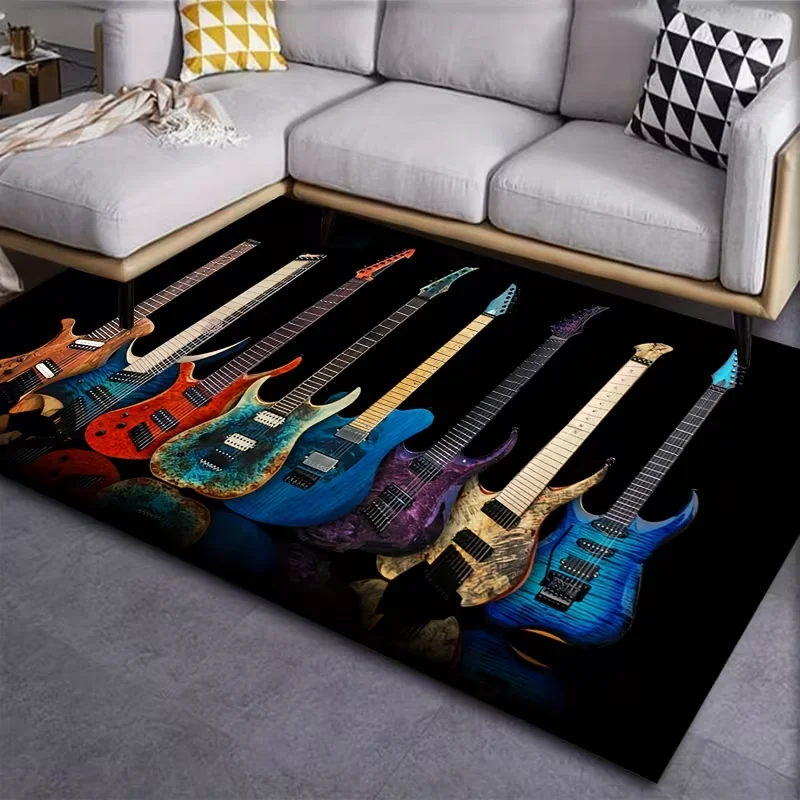 Living Room Bedroom Carpet Anti Slip Printed Bathroom and Kitchen Carpet Carpet Floor Mat Living Room Home Decoration Carpet